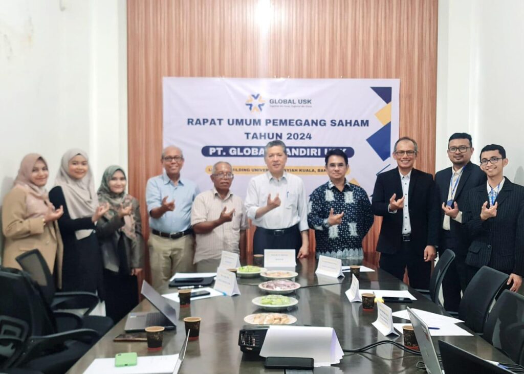 Perkuat Kemandirian Usaha, USK Resmikan PT Global Mandiri USK rapatpemegangsaham